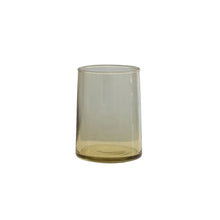 Load image into Gallery viewer, 3" Rnd x 4"H Glass Drinking Glass, Chartreuse