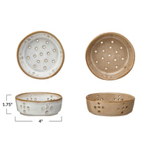 Load image into Gallery viewer, 4" Rnd Stoneware Berry Bowl, Reactive Glaze, 2 Colors