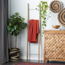 Load image into Gallery viewer, Stainless Steel Wood Ladder 72"