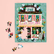 Load image into Gallery viewer, Daisy's Flower Shop 100 Piece Puzzle Snax
