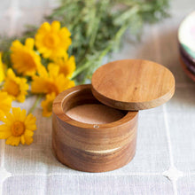 Load image into Gallery viewer, Rock &amp; Branch Acacia Salt Box - 6oz
