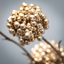 Load image into Gallery viewer, Gold Berry Spray - 24.5"
