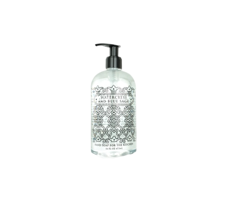 Liquid Soap - Watercress and Blue Sage - 16oz