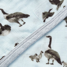 Load image into Gallery viewer, Goose Bamboo Hooded Swaddle Blanket
