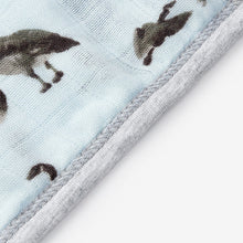 Load image into Gallery viewer, Goose Bamboo Hooded Swaddle Blanket
