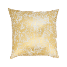 Load image into Gallery viewer, Metallic Foil Print Pillow - Down Filled - Gold - 18"
