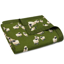 Load image into Gallery viewer, Valais Sheep Big Lovey Three-Layer Muslin Blanket
