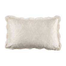 Load image into Gallery viewer, Bubble Faux Fur Pillow - Down Filled - Ivory - 12"x20"
