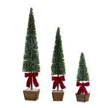Load image into Gallery viewer, Potted Trees with Bows

