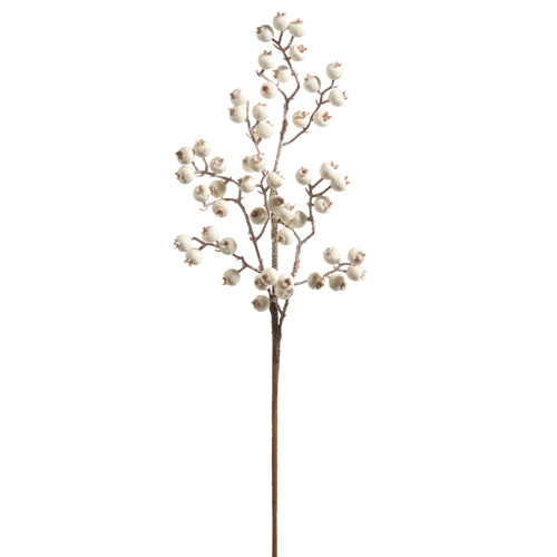 White Berry Spray - 25.5"