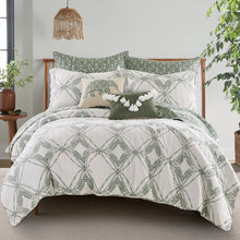 Load image into Gallery viewer, Kemala Sage King Quilt Set
