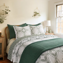 Load image into Gallery viewer, Kemala Sage King Quilt Set
