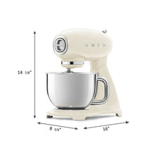 Load image into Gallery viewer, SMEG 50's Retro Style Stand Mixer - Cream
