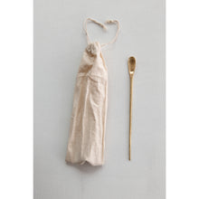 Load image into Gallery viewer, 9"L Brass Cocktail Spoon
