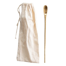 Load image into Gallery viewer, 9"L Brass Cocktail Spoon
