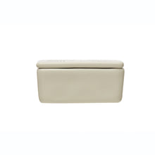 Load image into Gallery viewer, 4"L x 2"W x 2"H Stoneware Pinch Pot w/ Lid, White/Black
