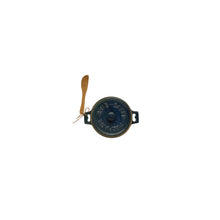 Load image into Gallery viewer, S/2 7" Rnd x 3-1/4"H Stoneware Brie Baker w/ Spreader, Blue
