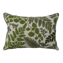 Load image into Gallery viewer, 24"L x 16"W Cotton Lumbar Pillow Cover w Embroidery
