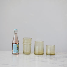Load image into Gallery viewer, 2-3/4" Rnd x 2-3/4"H Glass Drinking Glass, Chartreuse
