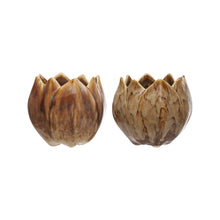 Load image into Gallery viewer, 4-3/4" Round Stoneware Planter, 2 Styles
