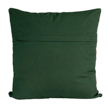 Load image into Gallery viewer, 18" Square Cotton Embroidered Pillow w Design, Multi Color
