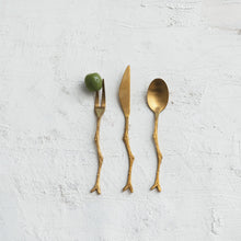 Load image into Gallery viewer, S/3 5-1/4"L Appetizer Utensils w Twig Shaped Handles
