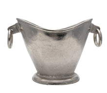 Load image into Gallery viewer, Large Aluminium Wine Cooler Raw Nickel
