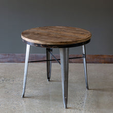 Load image into Gallery viewer, Industrial Round Bistro Table
