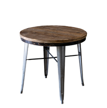 Load image into Gallery viewer, Industrial Round Bistro Table

