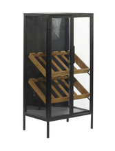 Load image into Gallery viewer, Black Metal 10 Bottle Wine Rack
