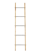 Load image into Gallery viewer, Stainless Steel Wood Ladder  72"

