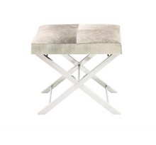 Load image into Gallery viewer, Gray Stainless Steel Stool
