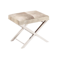 Load image into Gallery viewer, Gray Stainless Steel Stool
