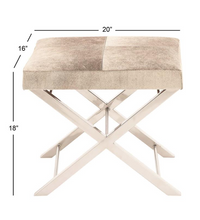 Load image into Gallery viewer, Gray Stainless Steel Stool
