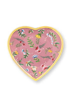 Load image into Gallery viewer, Set/2 Heart Shape Plates La Majorelle Pink 21.5cm
