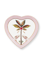 Load image into Gallery viewer, Set/2 Heart Shape Plates La Majorelle Pink 21.5cm
