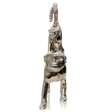 Load image into Gallery viewer, Monkey with Baby Silver
