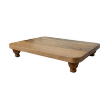 Load image into Gallery viewer, Artisan Wood Footed Board
