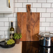 Load image into Gallery viewer, Artisan Wood Rectangle Board 18 x 14
